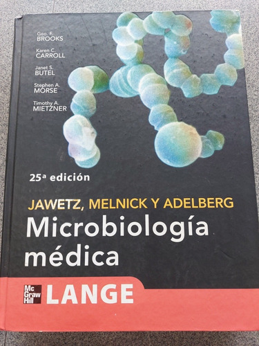 Microbiologia Medica 25a Edicion Lange