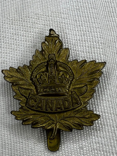 Insignia Canadiense Original Segunda Guerra