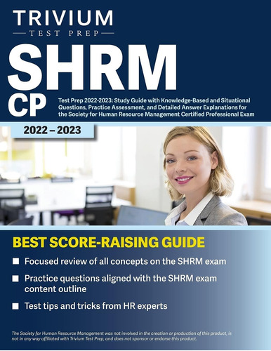 Libro En Inglés: Preparación Para El Examen Shrm Cp 2022-202