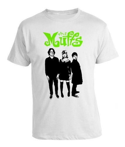 The Muffs Remera Estampada En Serigrafía, Pop Punk