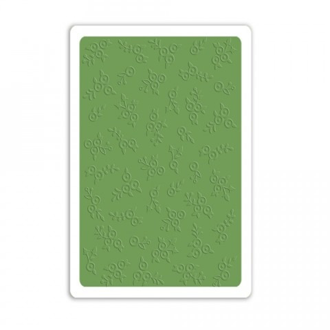 Placa De Textura Sizzix - Embossing Folder - Mini Flores