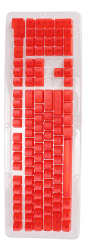 Teclado Cool Keycaps, 108 Teclas, Altura Oem, Transparente