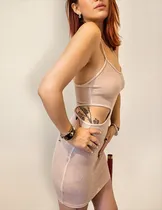 Comprar Vestido Lurex Brilloso Sexy Cintura Fiesta Salir De Noche