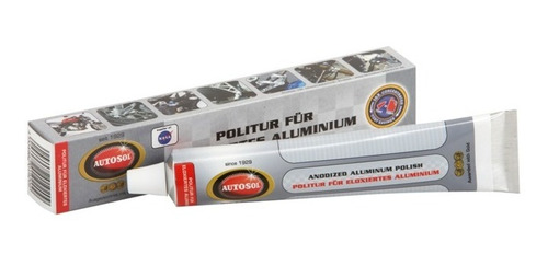 Autosol Alumínio Anodizado Colorido Polidor Limpa Brilho