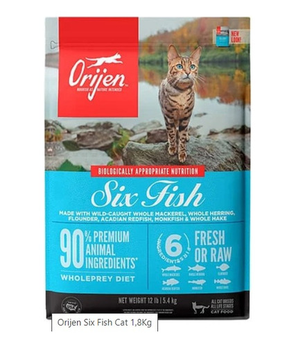Orijen Six Fish Cat 1,8kg