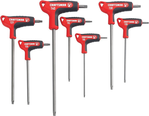 Craftsman V-series - Juego De Llaves Torx, 7 Piezas