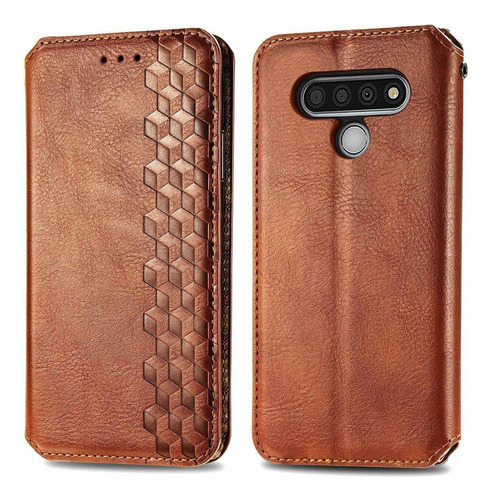 Funda Para LG Stylo 6 Wallet Case Pu Leather Mobilel3640