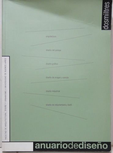 Anuario De Diseño 2003 Uba 