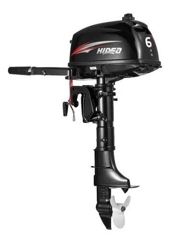 Imagen 6 de 15 de Motor Fuera De Borda Hidea 6 Hp 2 Tiempos