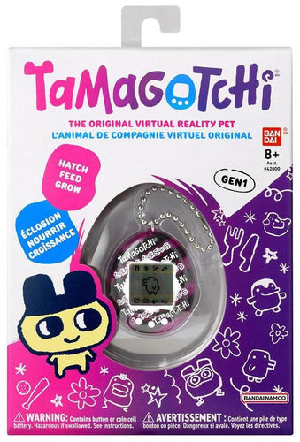 Tamagotchi Bandai Japanese Ribbon color Rosa Con Negro +8