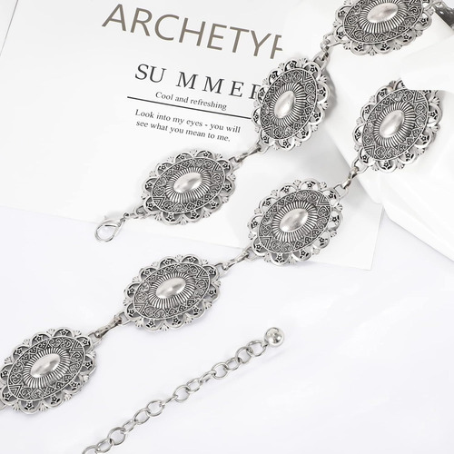 Cinturón De Cadena Xzqtive Bohemio Para Mujer Para Vestidos