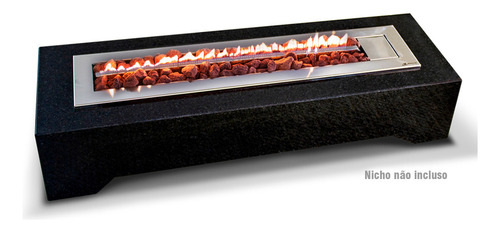 Lareira Com Tampa Jx Metais Aquecedor Area Externa - 100 Cm