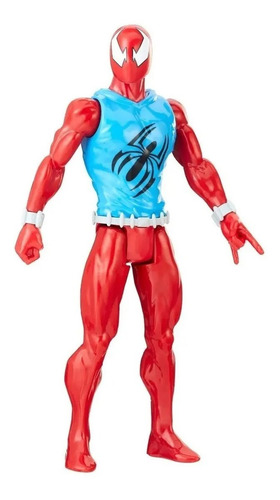 Marvel Spider-man Titan Hero Figura De Acción Scarlet Spider