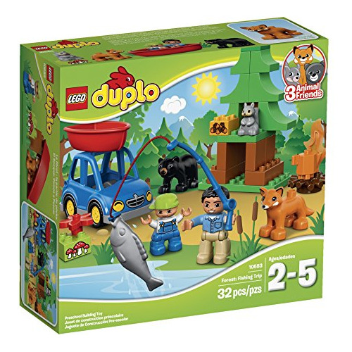 Duplo Lego Town Bosque Viaje Pesca