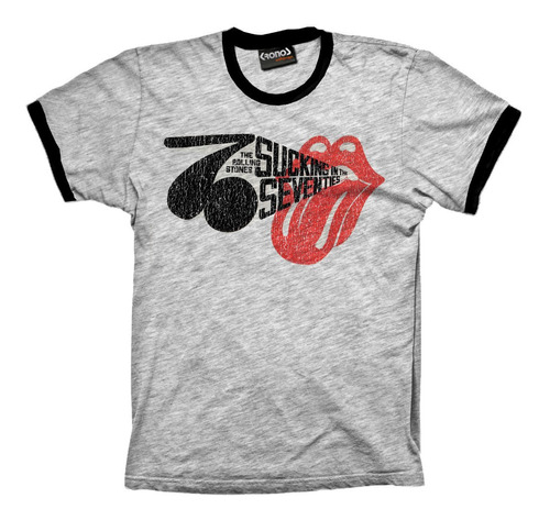 Remera Rolling Stones Sucking In The Seventies Vintage