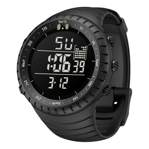 Reloj Digital Para Hombre Negro Senors Sport Outdoor Waterpr