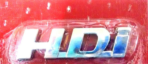 Insignia Logo Hdi Cromado Baul Peugeot 206 207 307 Partner