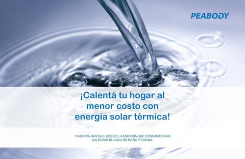 Imagen 9 de 10 de Peabody Termotanque Solar 200 L Todo Acero Anodo Resistencia