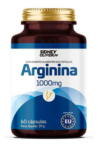L-arginina 1000 Mg 60 Cápsulas
