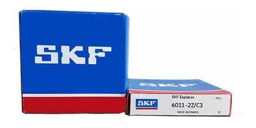 Rodamiento 6011 Zzc3 Marca Skf