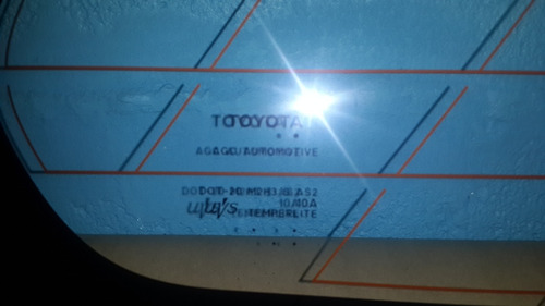 Vidrio Cuarter Trasero Derecho Toyota 4runner 2011/2016