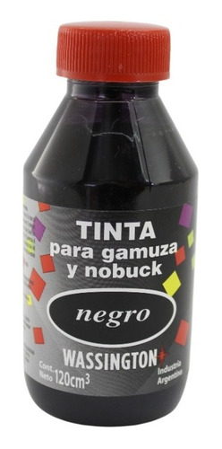 Tinta Wassington Para Gamuza Y Nobuck 120 Cc