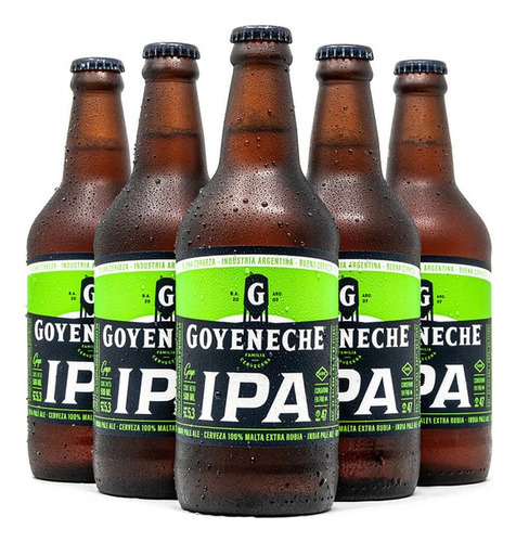 Cerveza Goyeneche Ipa Pack X 6 Unidades