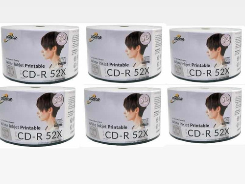 Cd Cursor Imprimible 52x 6 Pack De 50 Unidades Cada Uno