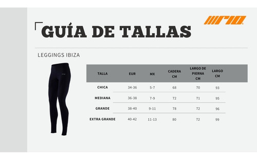 Imagen 6 de 6 de Leggings Ibiza / Deportivo Mujer