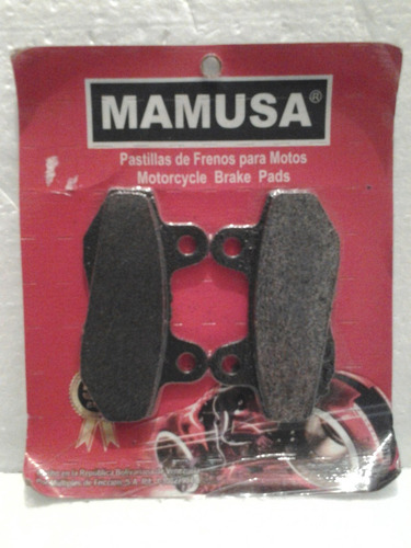 Pastillas De Freno  Mamusa Para Moto Modelo: 1158/fa86