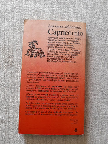 Los Signos Del Zodiaco Capricornio - Michele Curcio - Signos (Usado)