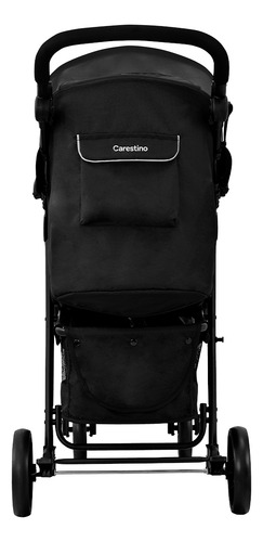 Carrinho de bebê de paseio travel system Carestino Travel System City Travel vermelho com chassi de cor preto