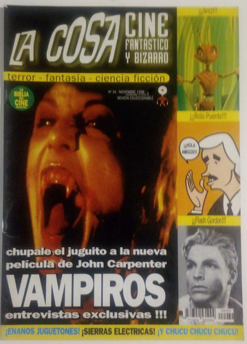 La Cosa #34 - Vampiros - Flash Gordon - Rolo Puente