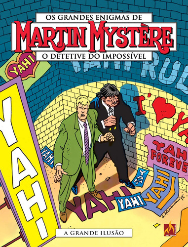 Martin Mystère Volume 29: A grande ilusão, de Lotti, Enrico. Editorial Edições Mythos Eireli, capa mole em português, 2022