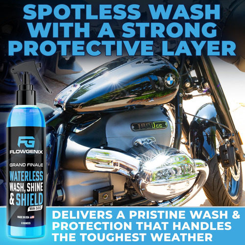 Aerosol Sin Agua Para Lavado De Autos Flowgenix Grand Finale