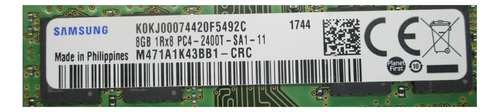 Memoria Ram Samsung 8gb 1rx8 Pc4-2400t-sa1-11 Ddr4 (Usado)