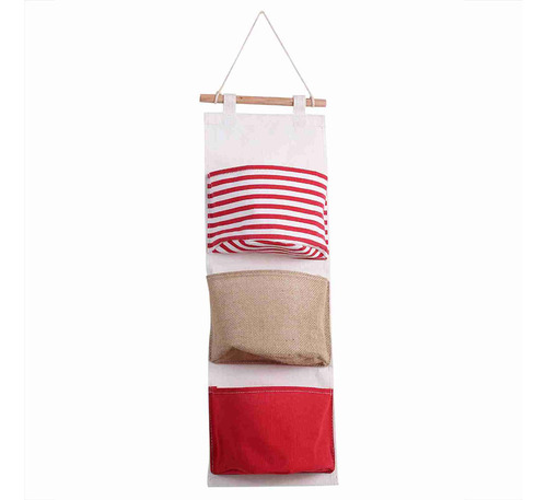 Bolsa De Almacenamiento Colgante De 3 Capas, Armario D