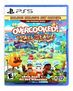 Overcooked! All You Can Eat - Ps5 - Mídia Física Novo Lacrad