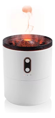 Humidificador Difusor De Aroma Diseño Volcan Led Ambiente 3d