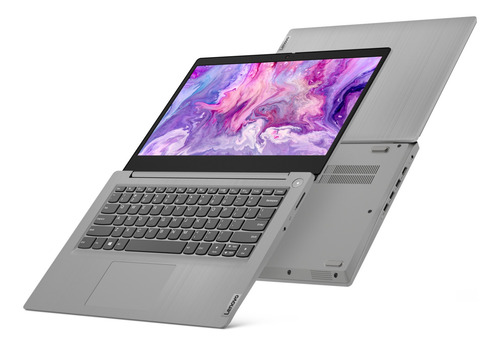 Imagen 3 de 5 de Laptop Lenovo IdeaPad 14IML05 platinum gray 14", Intel Core i3 10110U 8GB de RAM 1TB HDD, Intel UHD Graphics 1366x768px Windows 10 Home