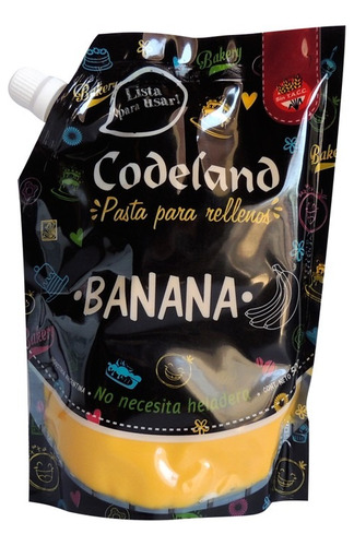Pasta Codeland Sabor Banana X 500g