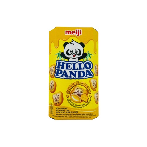Meiji Hello Panda Galleta Con Relleno De Queso 38 Gr