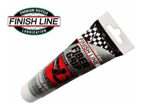 Grasa de fricción Fibergrip de Finish Line, tanque abierto de carbono de 50 g