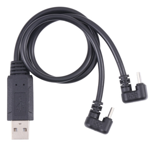 Cabo Usb C/type-c Macho Em Forma De U+cabo Micro Usb Macho P