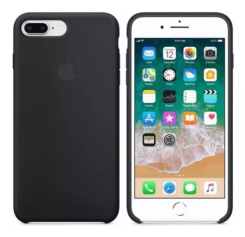 Funda Silicone Case iPhone 8 Plus 7 Plus + Envio