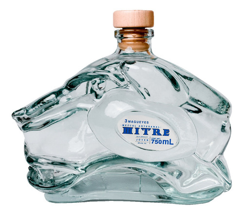 Mezcal Mitre 3magueyes Ensamble Jabalí, Tepextate, Espadín