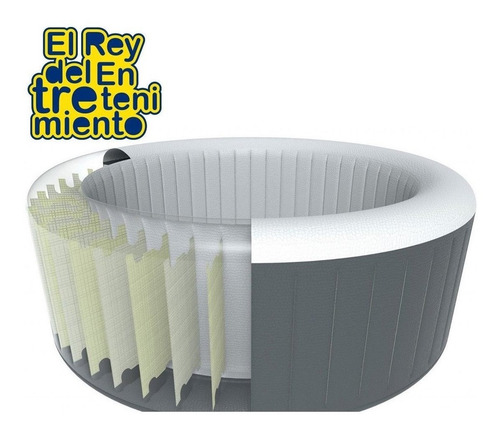 Jacuzzi Spa Bestway Inflable 800 L Hidromasaje +acces El Rey