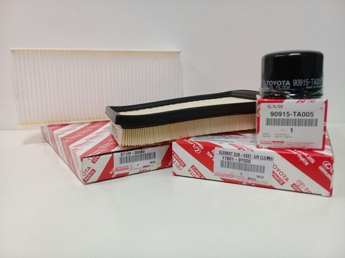 Kit Filtros Originales Toyota Etios 2013-2015