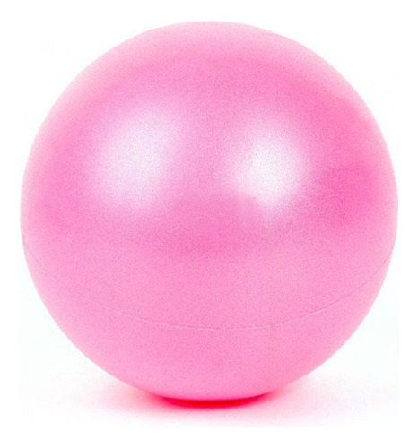 Bola Yoga Pilates Fisio Overball Ginastica Softgym 25cm Cor Rosa