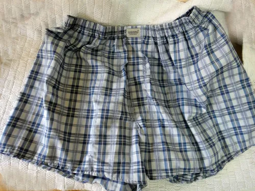 Boxer Calzoncillos Tela Camisero Habano Talle 56 58 60
